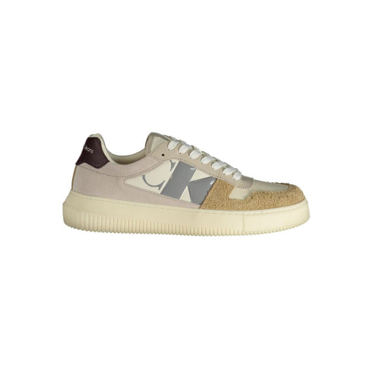 Calvin Klein Beige Polyester Sneaker - EU40/US7