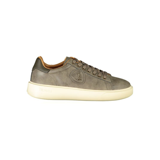 Blauer Beige Polyester Sneaker - EU44/US11