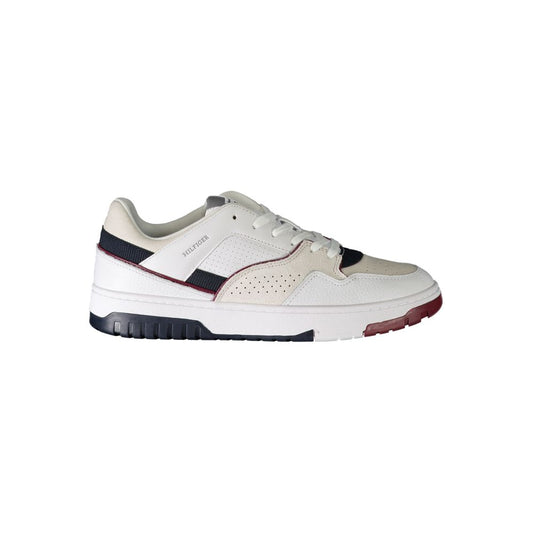 Tommy Hilfiger White Polyethylene Men Sneaker - EU40/US7