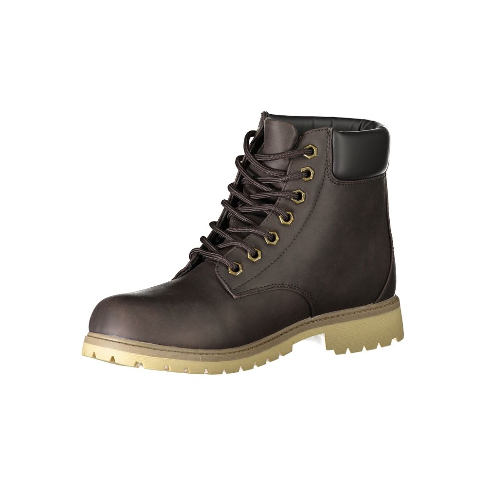 Fila Brown Polyester Men Boot - EU42/US9