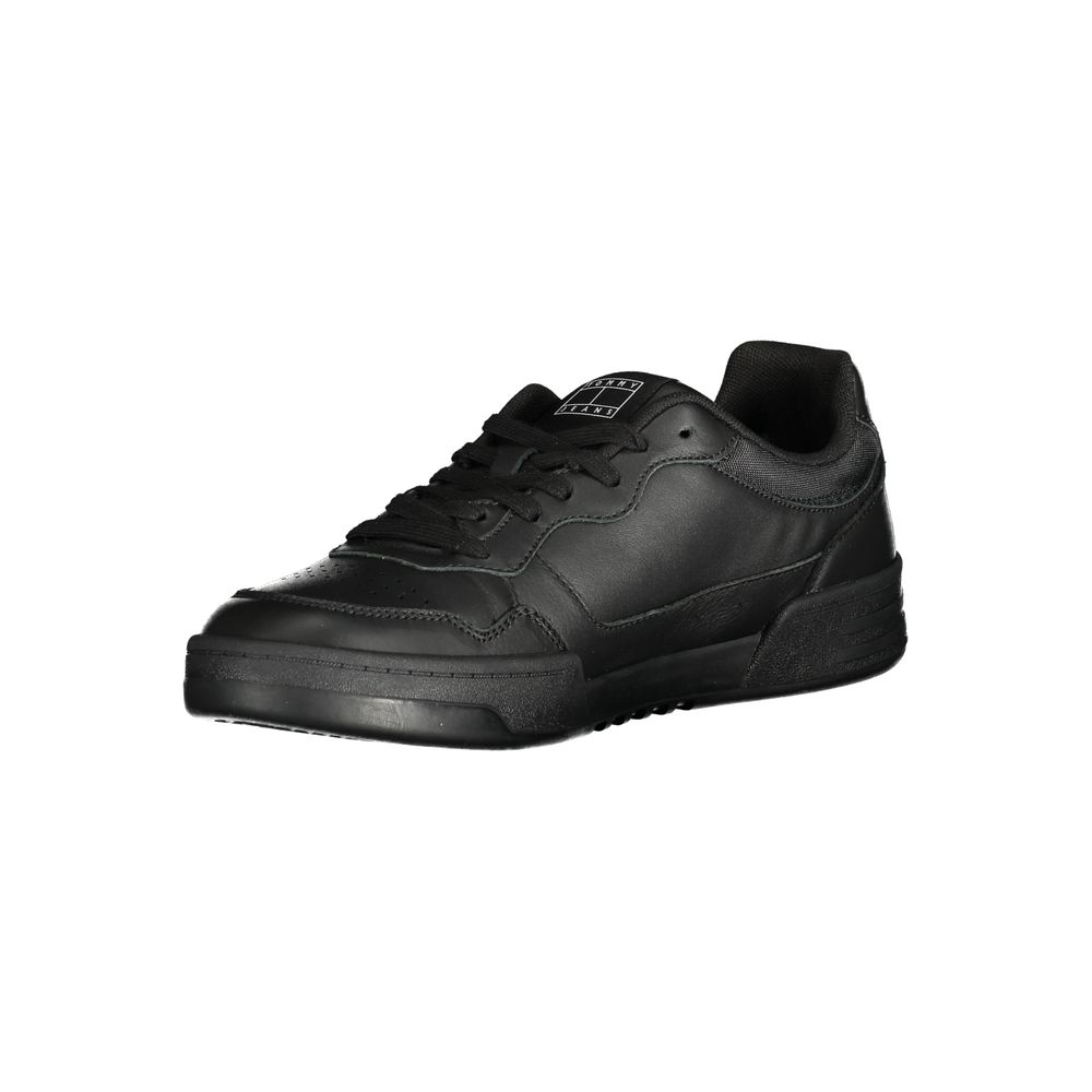 Tommy Hilfiger Black Polyethylene Men Sneaker