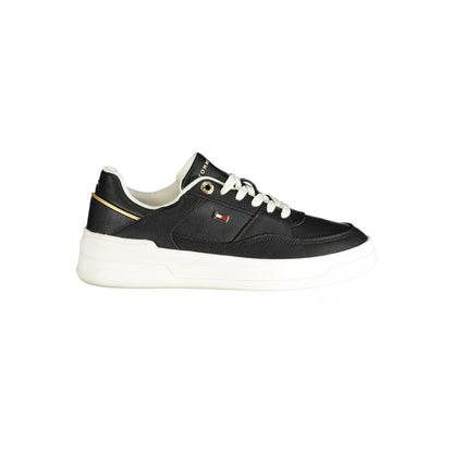 Tommy Hilfiger Black Polyethylene Women Sneaker