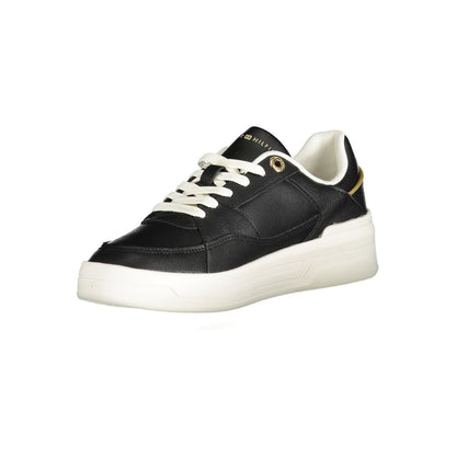 Tommy Hilfiger Black Polyethylene Women Sneaker