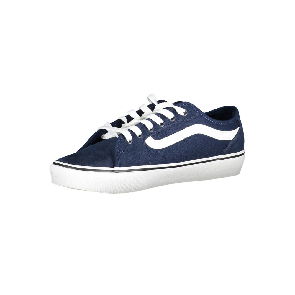 Vans Blue Polyester Sneaker - EU40/US7