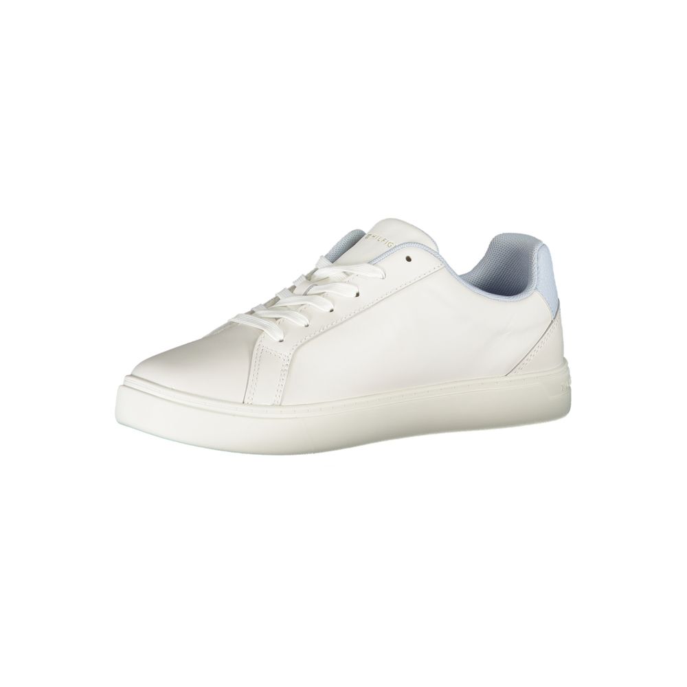 Tommy Hilfiger White Polyester Sneaker - EU36/US6