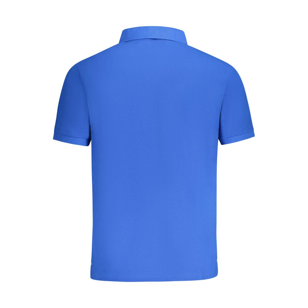 North Sails Blue Cotton Men Polo Shirt