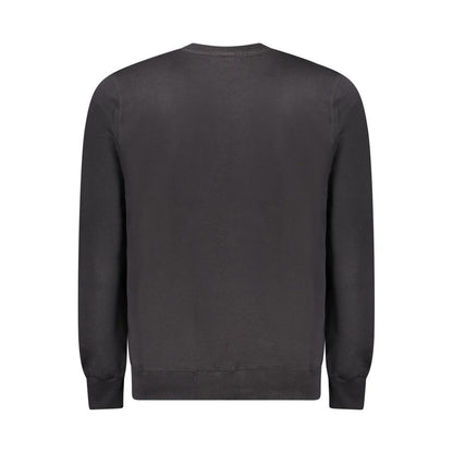 North Sails Black Cotton Men Sweater