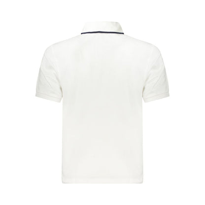 North Sails White Cotton Men Polo Shirt