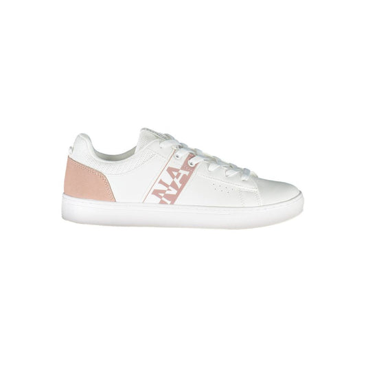 Napapijri White Leather Women Sneaker