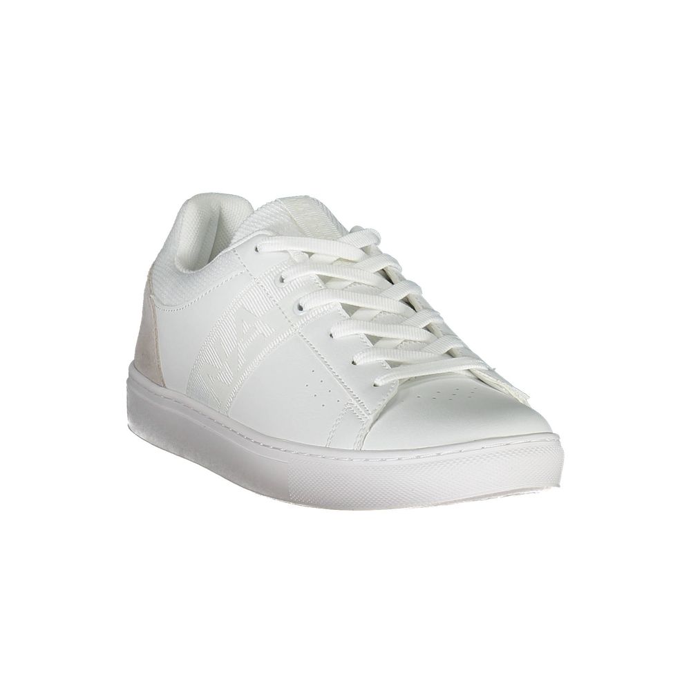 Napapijri White Leather Men Sneaker