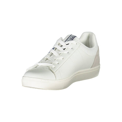 Napapijri White Leather Men Sneaker