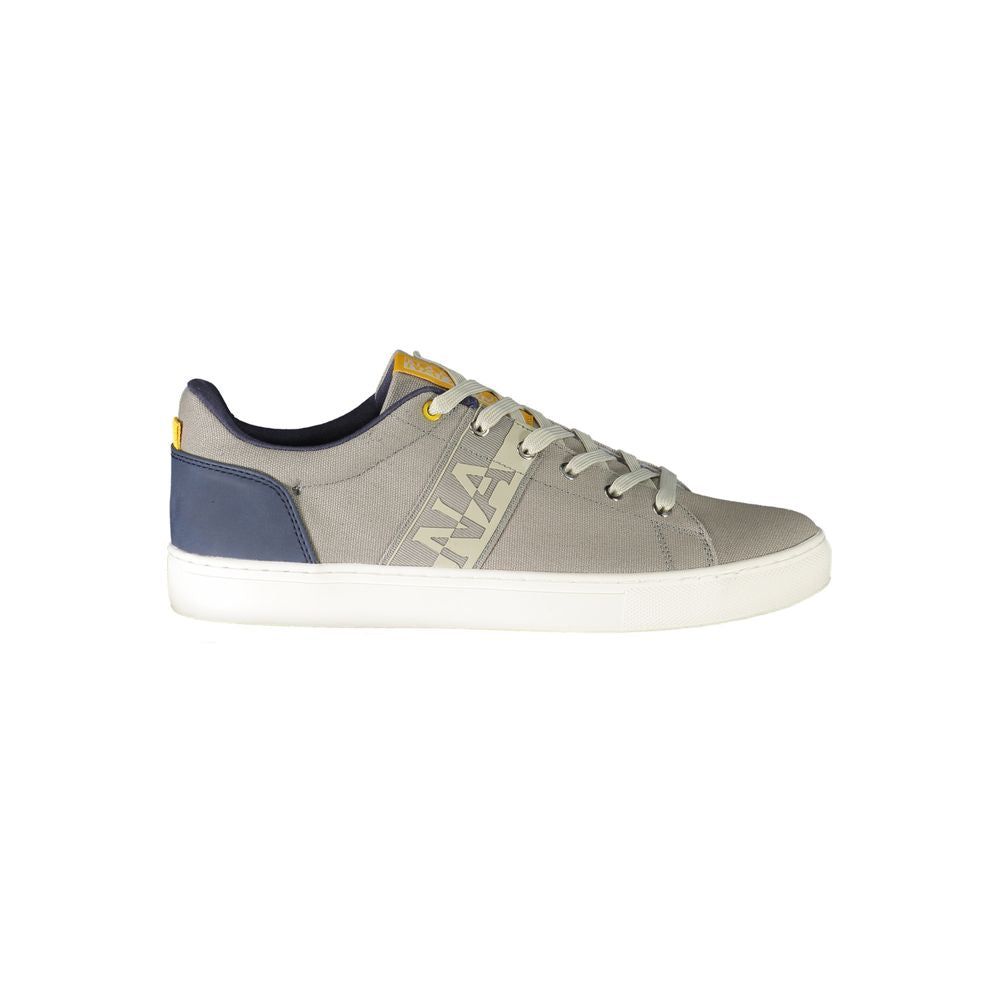 Napapijri Gray Polyester Sneaker - EU40/US7