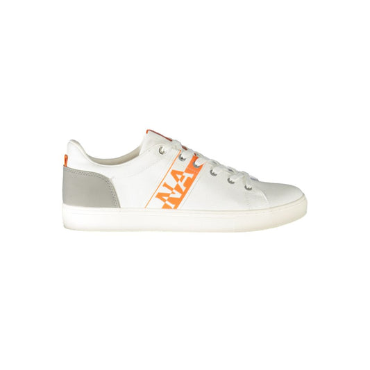 Napapijri White Polyester Sneaker - EU40/US7