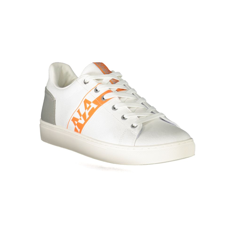 Napapijri White Polyester Sneaker - EU40/US7