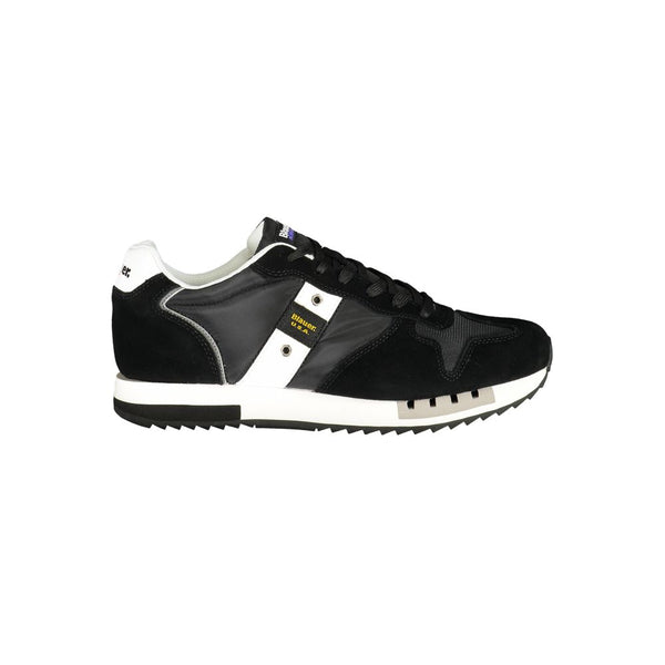 Blauer Black Polyester Men Sneaker