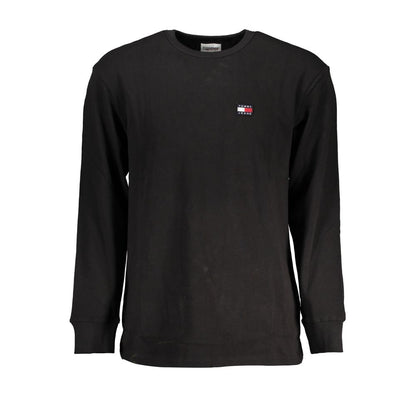 Tommy Hilfiger Black Cotton Men TShirt - S