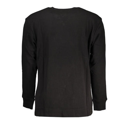 Tommy Hilfiger Black Cotton Men TShirt - S