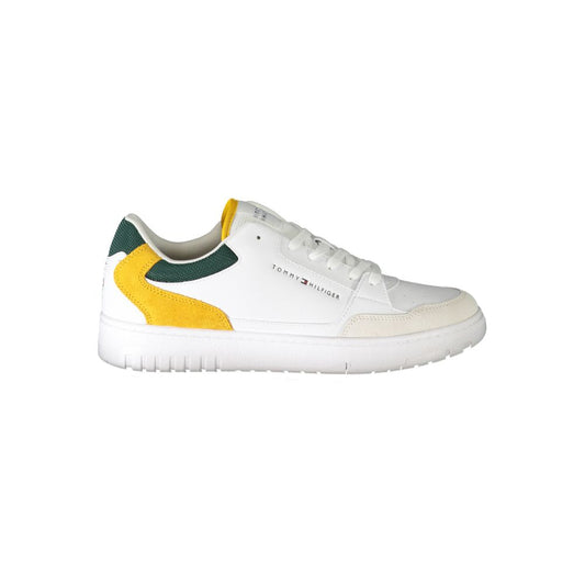 Tommy Hilfiger White Polyethylene Men Sneaker - EU40/US7