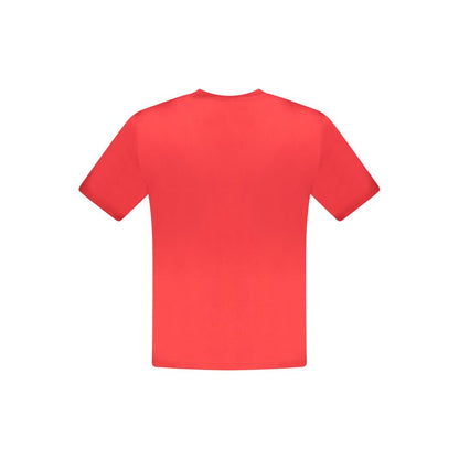 North Sails Red Cotton Men T-Shirt