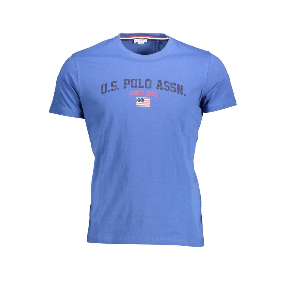 U.S. POLO ASSN. Blue Cotton Men T-Shirt - XXL