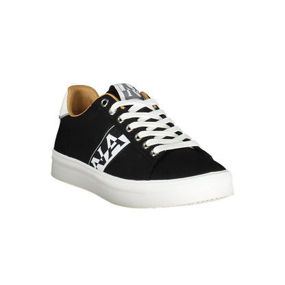 Napapijri Black Polyester Men Sneaker