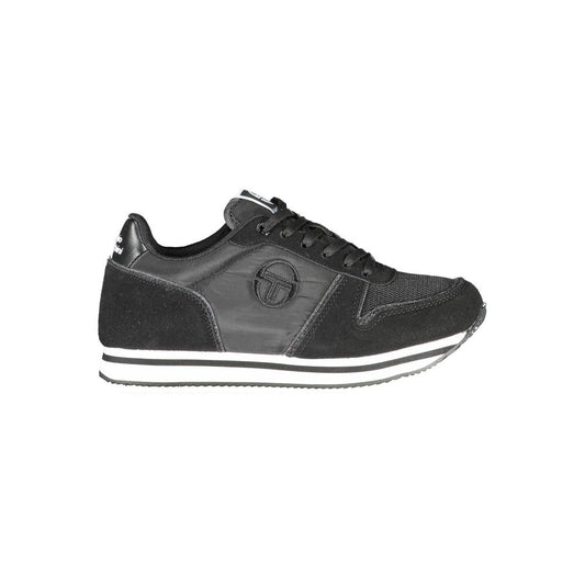 Sergio Tacchini Black Polyester Women Sneaker - EU37/US7