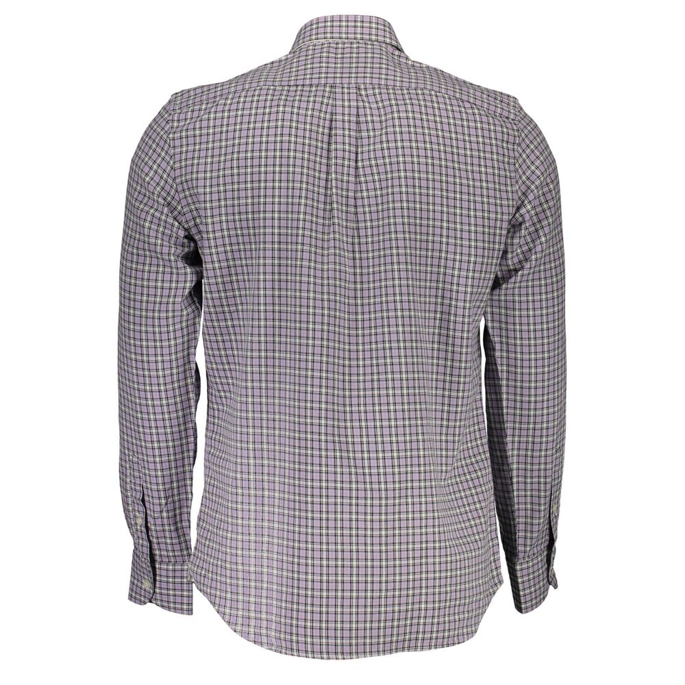 Harmont & Blaine Purple Cotton Men Shirt