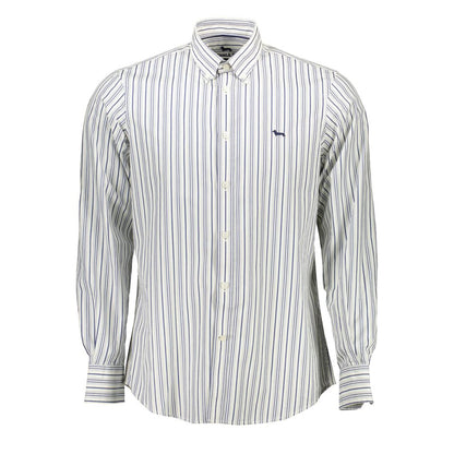 Harmont & Blaine White Cotton Men Shirt