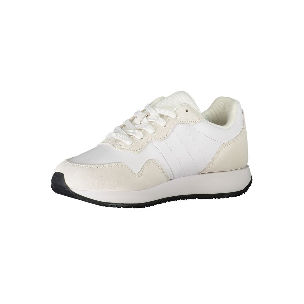 Tommy Hilfiger White Polyester Sneaker