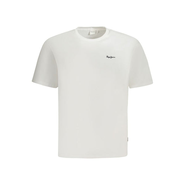 Pepe Jeans White Cotton T-Shirt