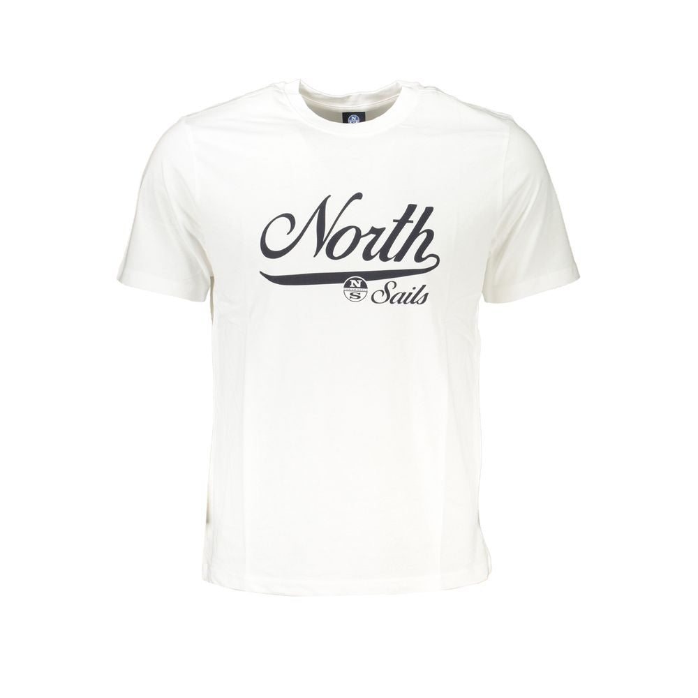 North Sails White Cotton T-Shirt