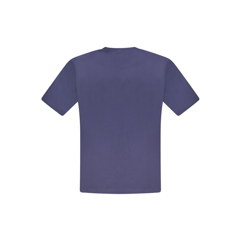 North Sails Blue Cotton Men T-Shirt