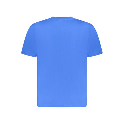 North Sails Blue Cotton Men T-Shirt