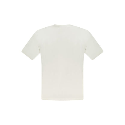 North Sails White Cotton Men T-Shirt