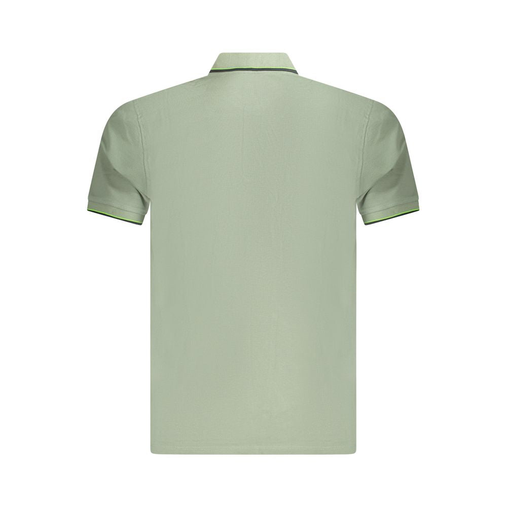 Norway 1963 Green Cotton Men Polo Shirt