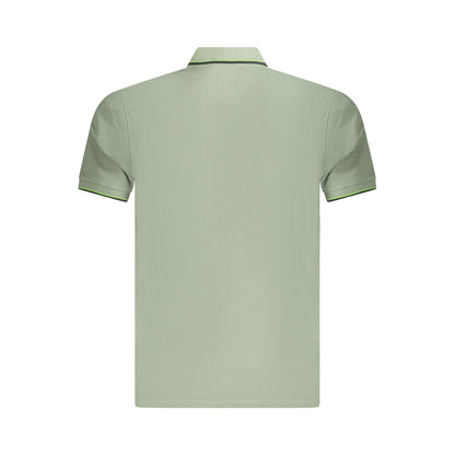 Norway 1963 Green Cotton Men Polo Shirt