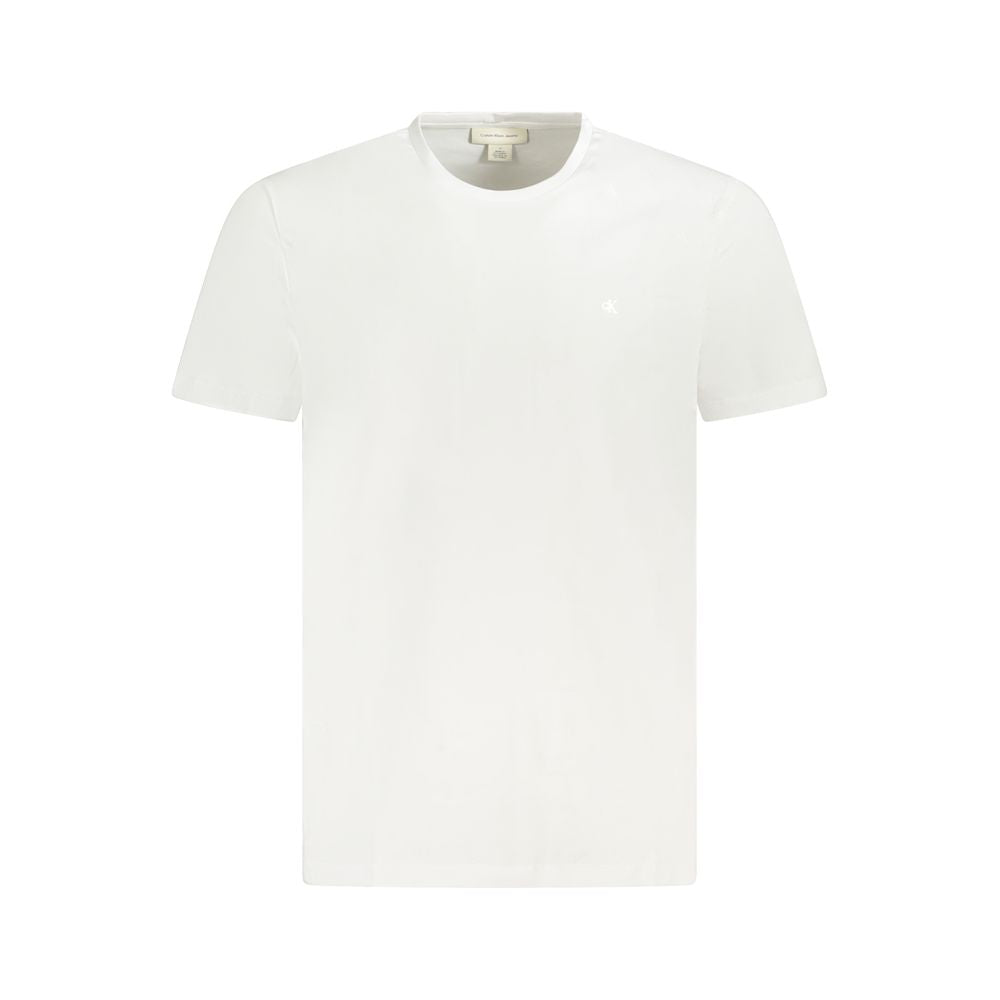 Calvin Klein White Cotton T-Shirt