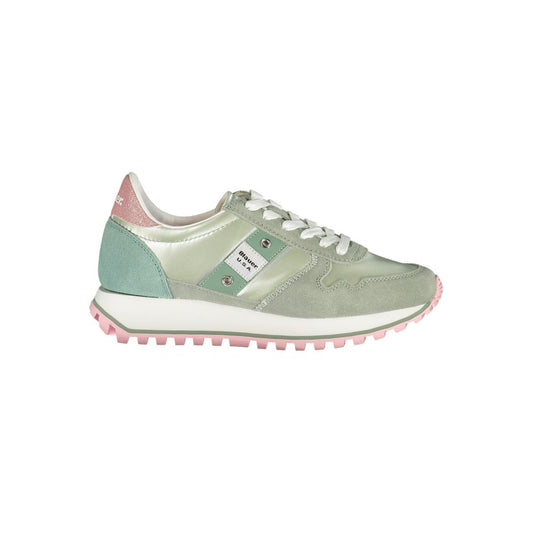 Blauer Green Polyester Women Sneaker