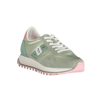 Blauer Green Polyester Women Sneaker