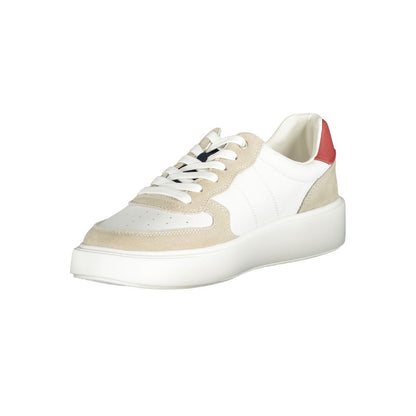 Blauer White Polyethylene Men Sneaker