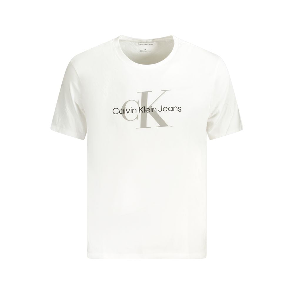 Calvin Klein White Cotton T-Shirt