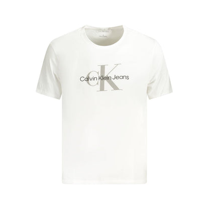 Calvin Klein White Cotton T-Shirt