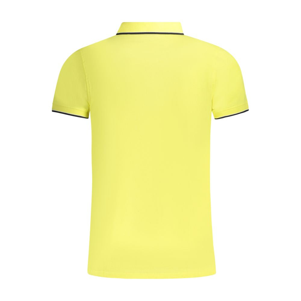 Norway 1963 Yellow Cotton Men Polo Shirt