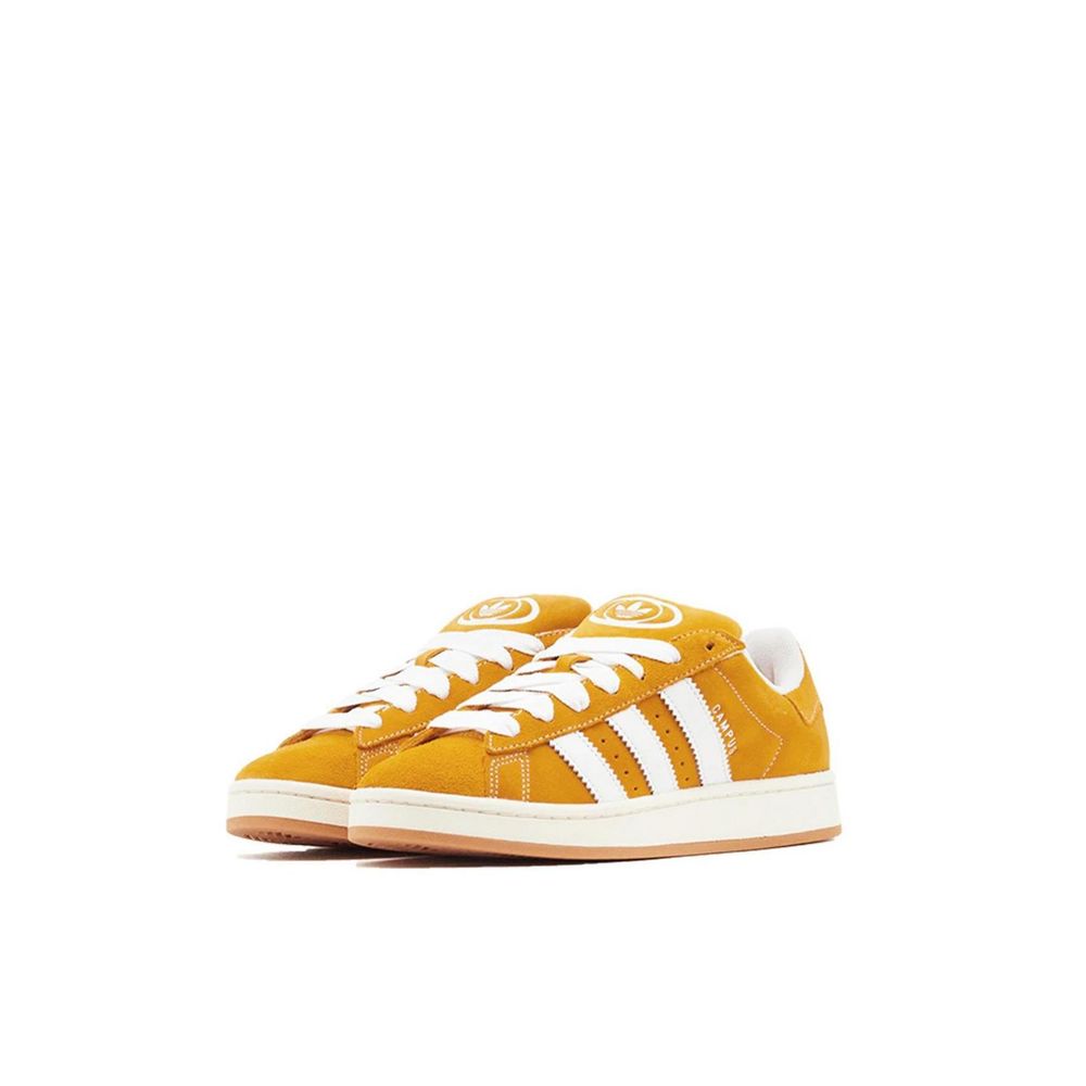 Adidas Orange Suede Leather Sneaker