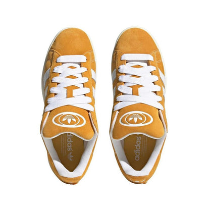 Adidas Orange Suede Leather Sneaker