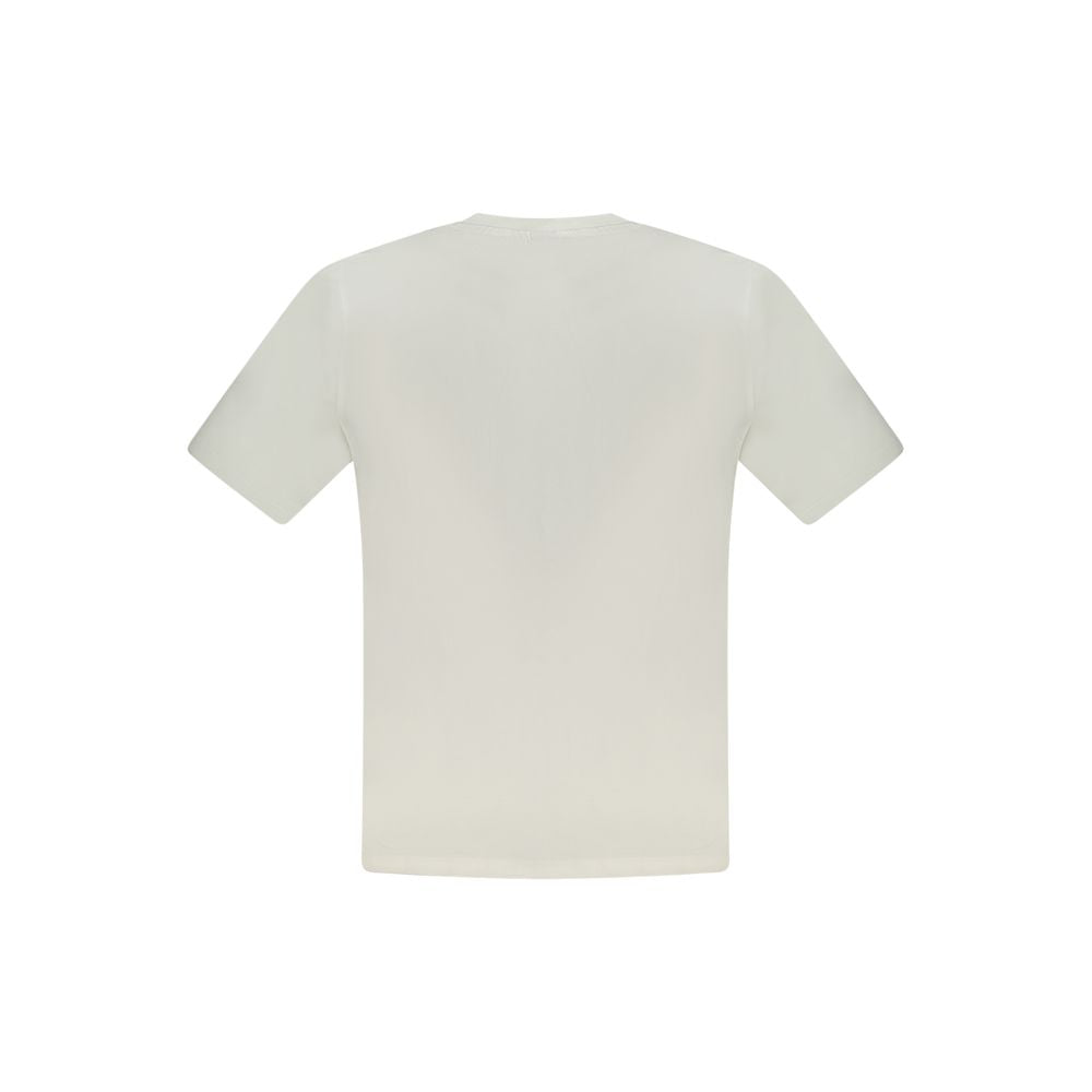 North Sails White Cotton Men T-Shirt