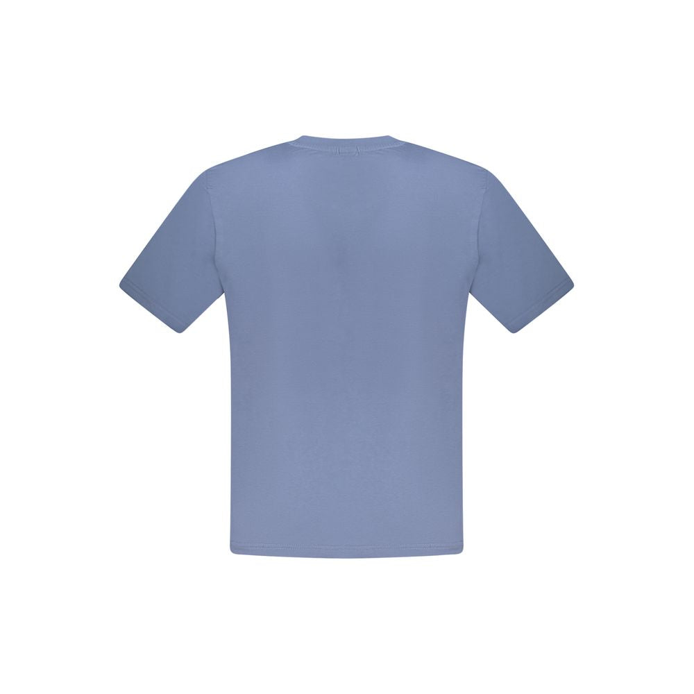 North Sails Blue Cotton Men T-Shirt