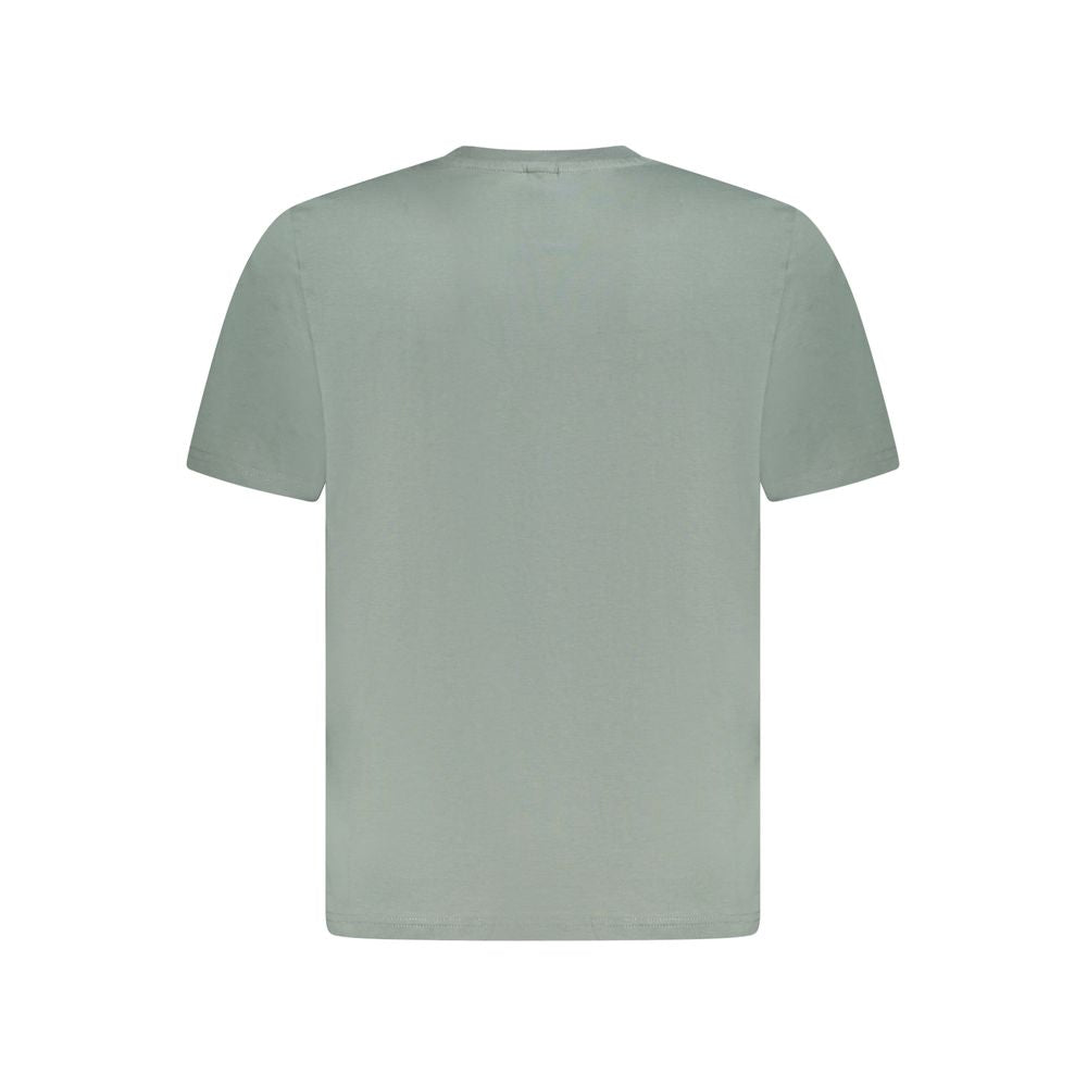 North Sails Green Cotton Men T-Shirt