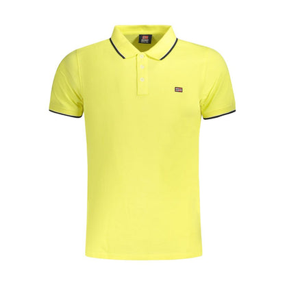 Norway 1963 Yellow Cotton Men Polo Shirt