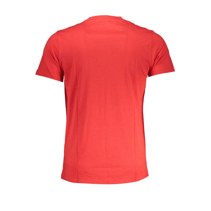 Cavalli Class Red Cotton T-Shirt